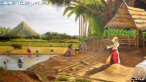 Buhay sa bukid supper ginaw pagka bangon ko pero ang tahimik .